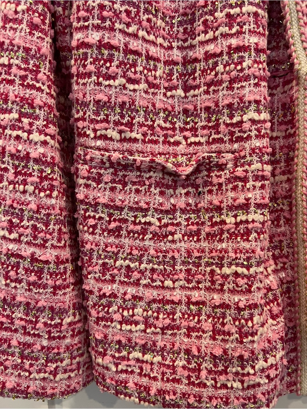 NWT Isaac Mizrahi pink jacket - Picture 6 of 8